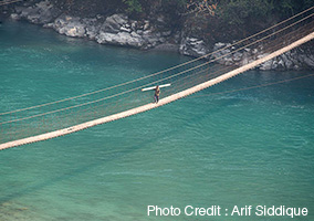 Hawai suspension bridge