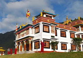 Bomdila monastery