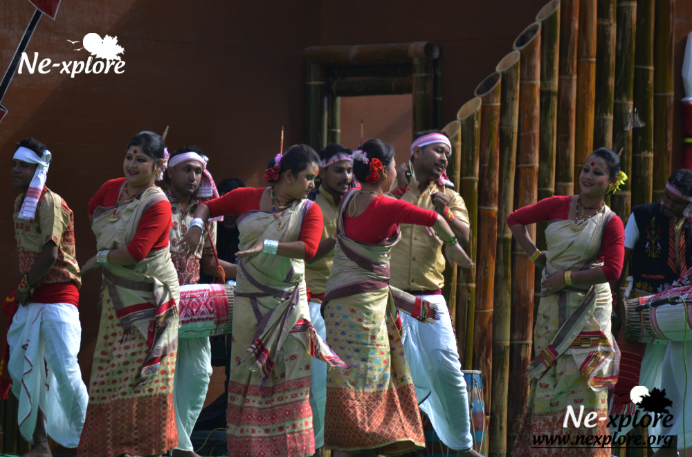 Bihu dance at Hornbill Festival