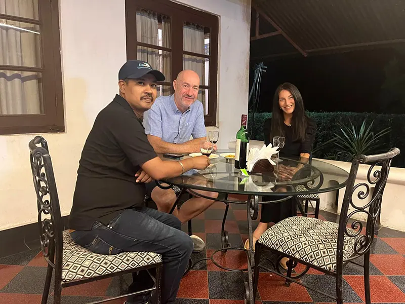 Tea time at Banyan Grove
