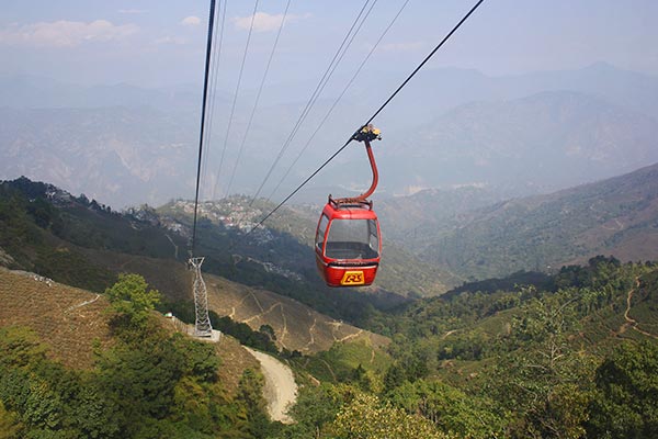 Ropeway at Darjeeling 