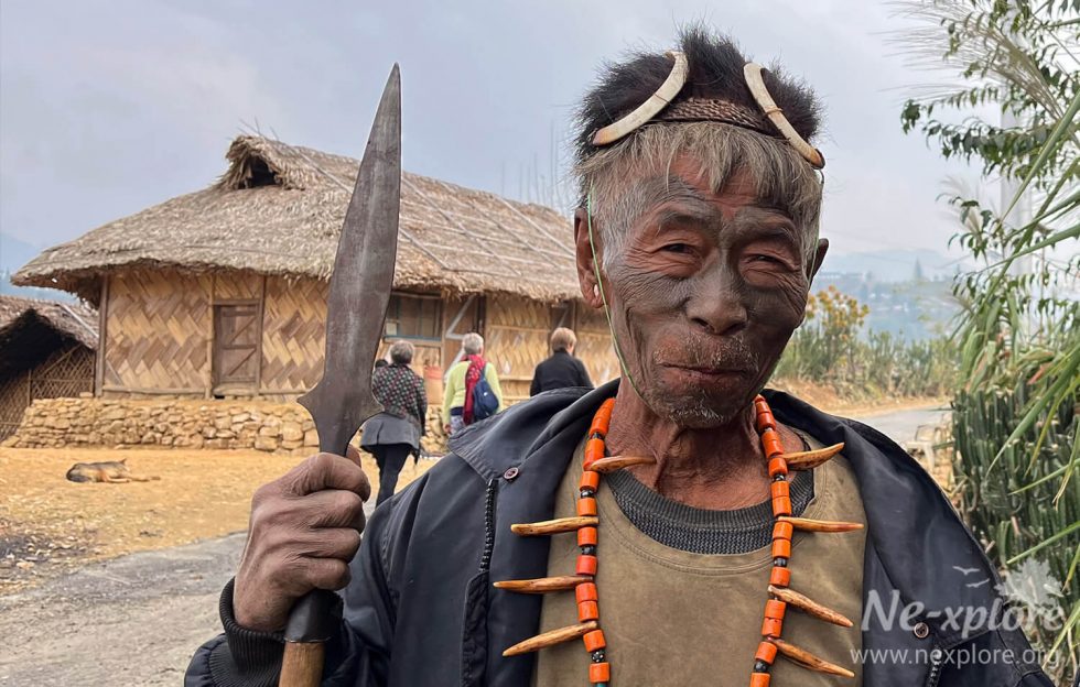 Konyak Head hunter | Longwa Nagaland