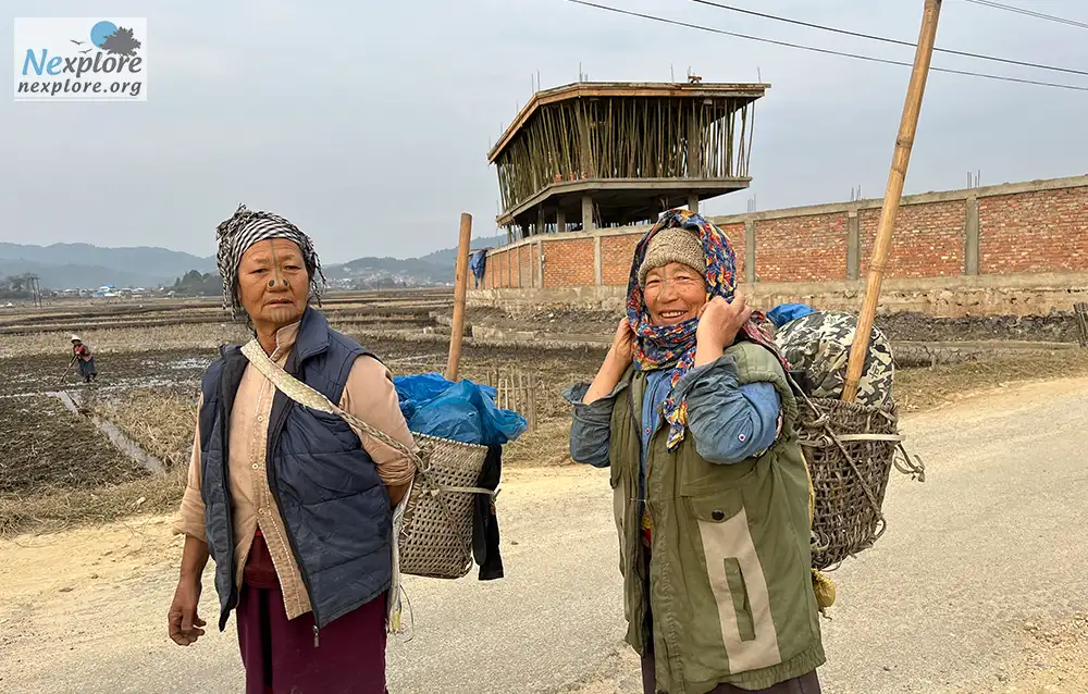 Apatani tribe in Ziro valley