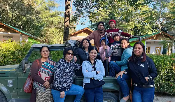 family holiday n Assam