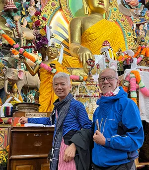 trip to Tawang with guest from Singapore