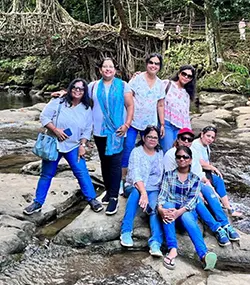 Riwai root bridge trek