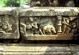 Ancient ruin of Madan Kamdev Temple
