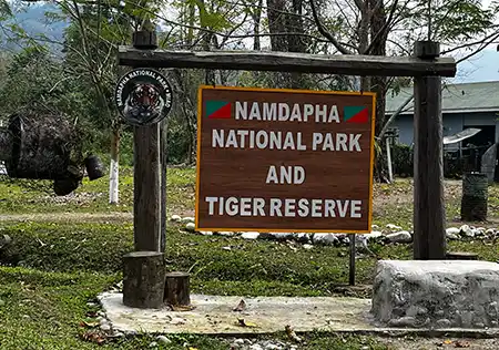 Namdapha national park & tiger reserve