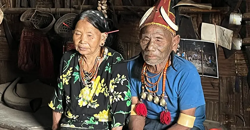 Hongphoi village Mon nagaland 