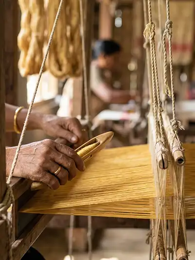 Silk village tour in Assam