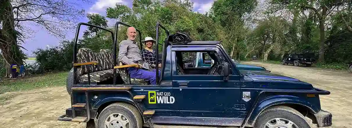 Jeep safari at kaziranga