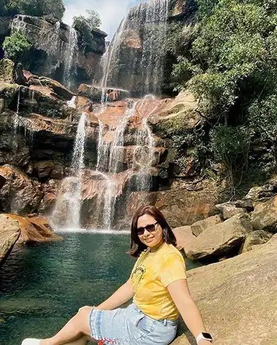 Waterfall in Cherrapunji