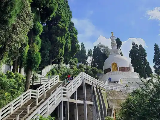 peace pagoda | Darjeeling package tour