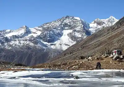 Zero point Yumthang valley